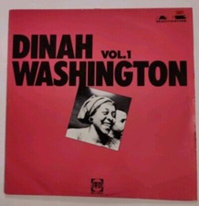 Dinah Washington Vol 1compilation LP Album vinyl record 1981