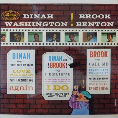 Dinah Washington And Brook Benton - The Two Of Us (LP, Album, RE) (Near Mint (NM