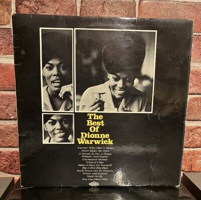 The Best Of Dionne Warwick 1965 Vinyl LP Mono NPL28064 Pro Cleaned Fully Tested