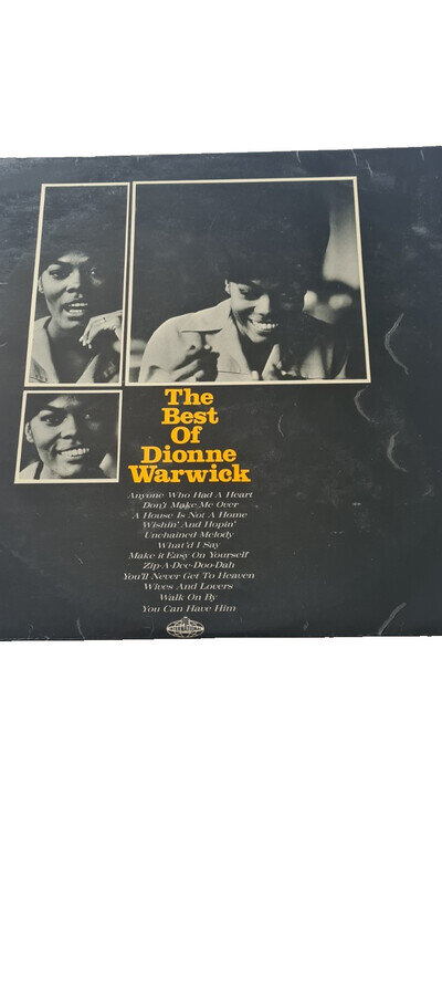 Dionne Warwick... The Best Of Vinyl LP