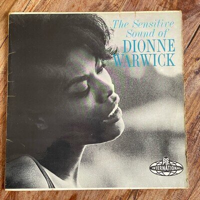 DIONNE WARWICK - THE SENSITIVE SOUND OF VG+/EX VINYL LP / FIRST PRESSING / MONO