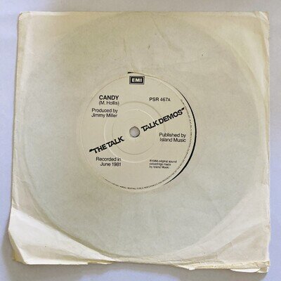 1981 Talk Talk Demos 3 Track 7" Vinyl Record Single (refA)