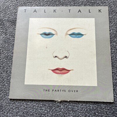 TALK TALK THE PARTYS OVER EMI 1982 EXCELLENT VINYL UK 1ST PRESS A1 B1 RARE