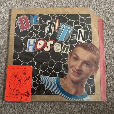 Die Toten Hosen TOtenkopf Vinyl 7” Rare Armee Der Verlier Bommerlunder