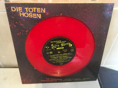 Die Toten Hosen-the nightmare continues E.P. 10 Inch Single , Red Vinyl