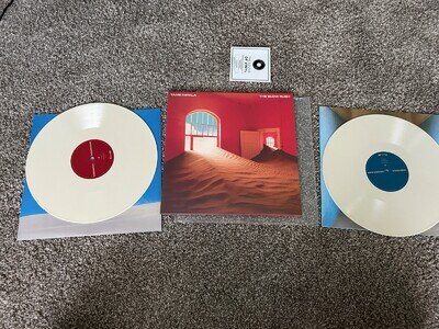 Tame Impala - The Slow Rush White Vinyl 2LP Record EX/NM Indie Psych Rock