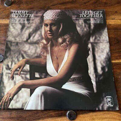 Tammy Wynette - Let's Get Together - Vinyl Record - 1977 UK Pressing