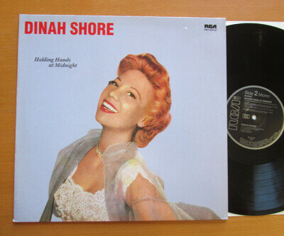 Dinah Shore Holding Hands At Midnight 1976 NEAR MINT RCA Reissue NL89467
