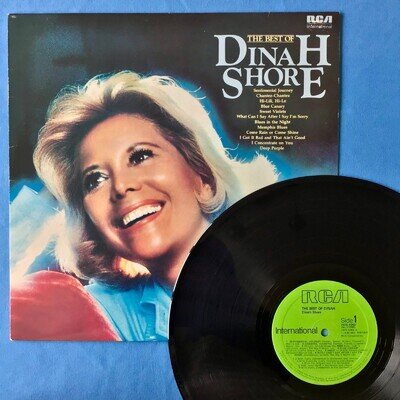 Dinah Shore ~ The Best Of (RCA INTS 5062) 1981 Near Mint 1st UK Vinyl