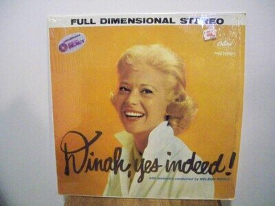 Dinah Shore - Dinah, Yes Indeed! (LP, Album, RE) (Near Mint (NM or M-)) - 314104