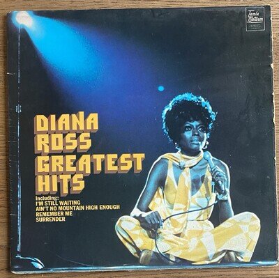 Diana Ross Greatest Hits Vinyl LP UK Tamla Motown