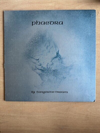 TANGERINE DREAM - PHAEDRA. PROG VINYL LP. Ex/Ex. A2 B2 1st Press. VIRGIN 1974