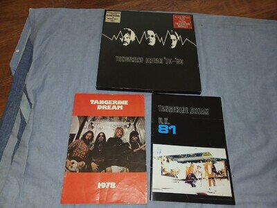 Tangerine Dream – Tangerine Dream '70 - '80- BOX SET+ 2 PROGRAMMES-UK- N/M