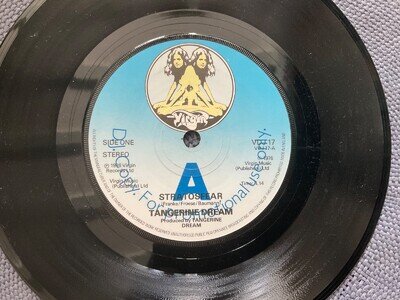 TANGERINE DREAM - STRATOSFEAR rare UK 1976 DEMO PROMO ONLY KRAUTROCK PSYCH MINT-