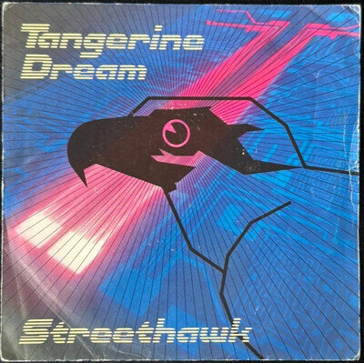 TANGERINE DREAM 'STREETHAWK' 7'' SINGLE JIVE RECORDS JIVE101 1985 UK FIRST PRESS