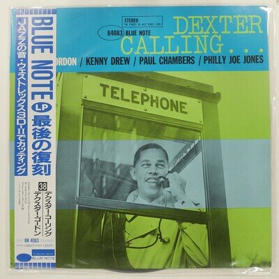 DEXTER GORDON DEXTER CALLING BLUE NOTE BN4083 1LP