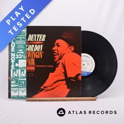 Dexter Gordon A Swingin' Affair A2 B2 Obi Reissue LP Album Vinyl Record - EX/EX