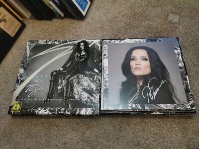 Tarja Best of Tarja Living the Dream Vinyl 12" PIC DISC Album with CD and Bluray