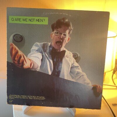 DEVO Are We Not Men? We Are Devo! UK Press Vinyl Record LP V2106 VG+