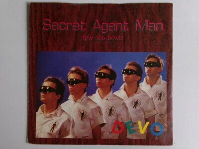 DEVO SECRET AGENT MAN SOO BAWLZ VIRGIN VS 280 NEW WAVE