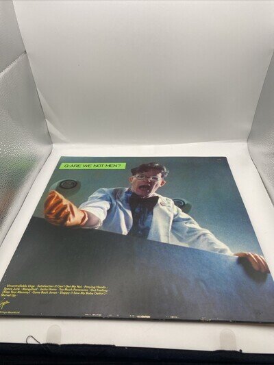Devo 1978 'Q: Are We Not Men?' Album Virgin V2106 Black Vinyl