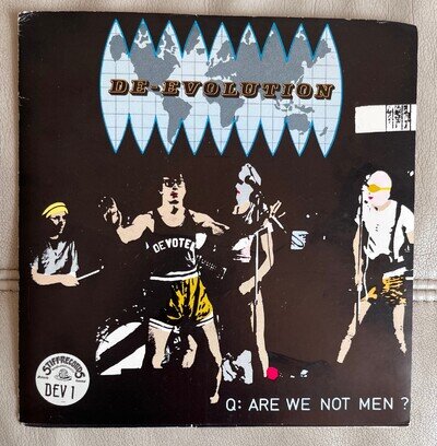 Devo - Mongoloid US 7" Single Foldout Sleeve DEV 1 VG+ / EX