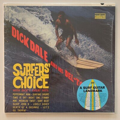 Dick Dale And His Del-Tones ‎– Surfers' Choice - 2010 US 180G Vinyl LP - NM/NM