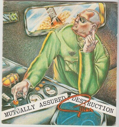 Gillan - Mutually Assured Destruction 7" UK Gatefold Cover & Booklet