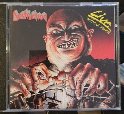 Destruction Live Without Sense 1989 Noise Rock Noise International 2002 CD
