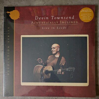 DEVIN TOWNSEND - DEVOLUTION SERIES 1 - ACOUSTICALLY INCLINED LIVE 2x Vinyl LP
