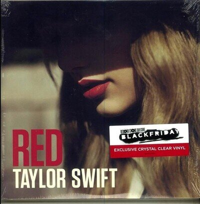 Taylor Swift - Red Black Friday 2018 Clear Vinyl Super limited Numbered