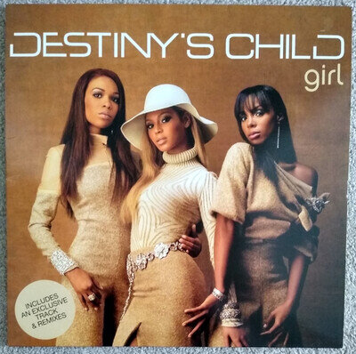 DESTINY'S CHILD -Girl- 12" Vinyl Single Kardinal Beats/Maurice Mixes/Beyonce