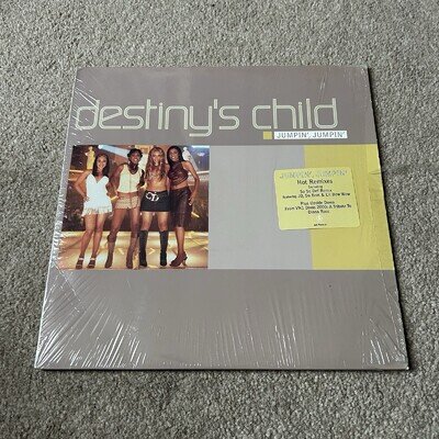Destiny's Child – Jumpin' Jumpin' 12" Single Remixes Vinyl Record 2xLP 2000