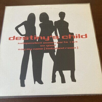 Destiny's Child – Independent Women Part l & Part ll 12'' Vinyl PROMO TESTED VG+