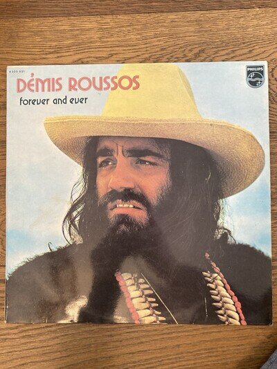 Demis Roussos Forever And Ever 12” Vinyl Album Philips 6325 021 De Luxe