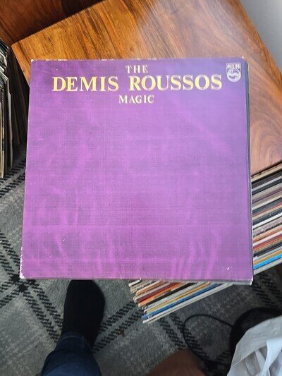 The Demis Roussos - Magic LP Vinyl Record Philips 9101 131 1970s