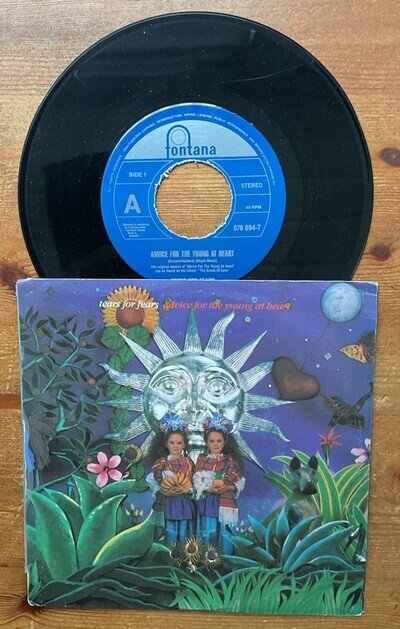 TEARS FOR FEARS - ADVICE FOR THE YOUNG AT HEART - 1990 FONTANA