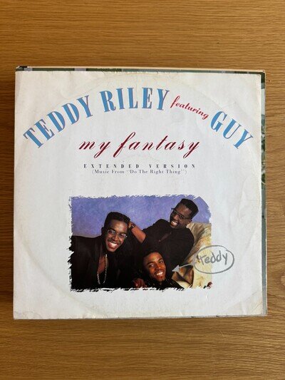 Teddy Riley Featuring Guy - My Fantasy - 1989 UK Soul 12" vinyl record