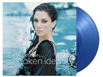 Delta Goodrem Mistaken Identity 2LP Blue Vinyl Ltd Numbered No Hype Sticker New.