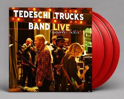 Tedeschi Trucks Band Everybody’s Talkin 3LP Red Vinyl MOV Numbered Live NEW