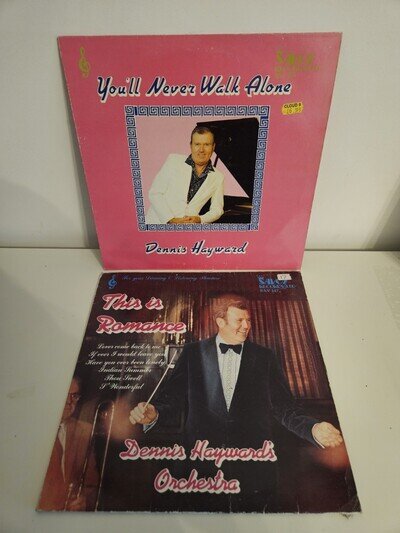 Dennis Hayward - This Is Romance & You'll Never Walk Alone 12" Vinyl Records