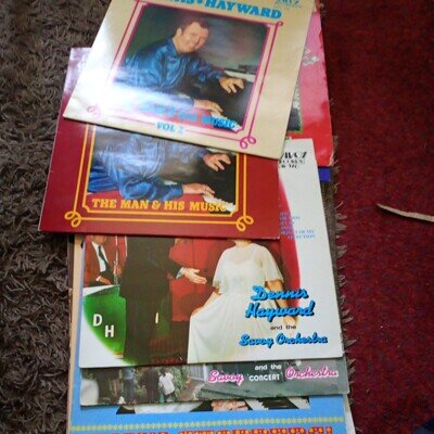 DANCE MUSIC LPS X 16 !! DENNIS HAYWARD SEE DESCRIPTION FOR LIST