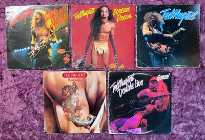 Vinyl albums by Ted Nugent