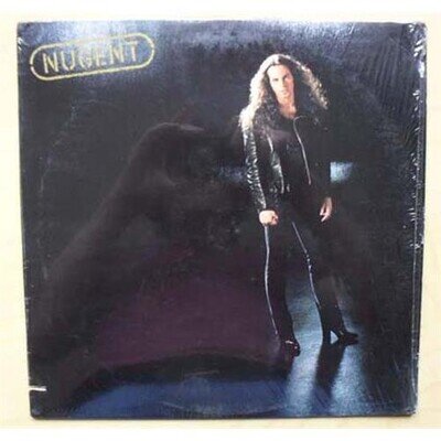 TED NUGENT NUGENT LP 1982 WITH INNER SLEEVE - nice copy - saw cut in cover USA