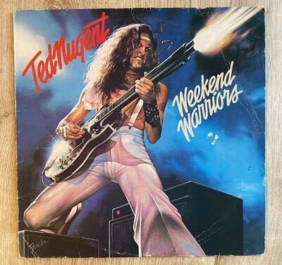 Ted Nugent Weekend Warriors 12" Vinyl LP Album 1978