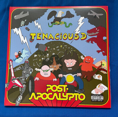 Tenacious D - post Apocalypto Green Translucent LP ** NR Mint Condition