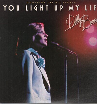 Debby Boone You Light Up My Life LP vinyl Japan Warner Bros. 1978 with insert