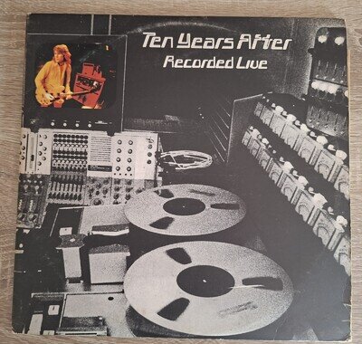 Ten Years After Recorded Live Double Vinyl LP Record Album Alvin Lee...