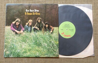 TEN YEARS AFTER A SPACE IN TIME LP 1971 UK CHRYSALIS CHR1001 A1UB1U PORKY/PECKO