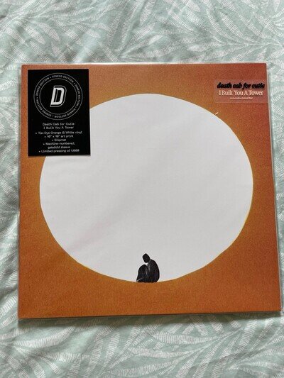 Death Cab For Cutie I Built You A Tower Limited Edition Dinked Vinyl. Brand New.
